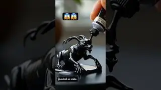 Ink Comes Alive 😱 | Miniature Ink Mimic ASMR | Hyper-Realistic BK Cinematic #shorts #ai #ytshorts