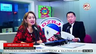 𝗔𝗻𝗴 𝗕𝘂𝗵𝗮𝘆 𝗔𝘁 𝗕𝗮𝘁𝗮𝘀 Hosted by Atty. Nikki de Vega & Atty. Karlo Nicolas - November 04, 2025