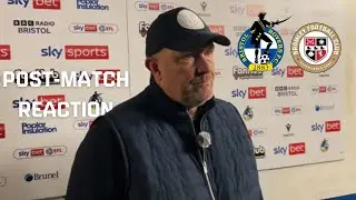 Andy Woodman after Bristol Rovers Boxing Day win