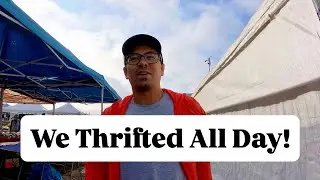 Flea Market + Thrift Store Haul! Full Time eBay Seller!