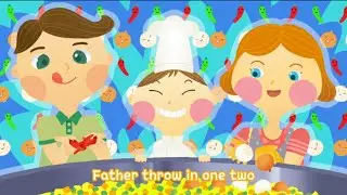 COOKING | English Kids Song | Nursery rhymes |  English | Sing along | 