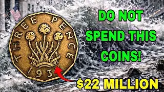 8 Extremely Rare & Valuable United Kingdom Threepence Coins That Sold for Big Money in Dollars!