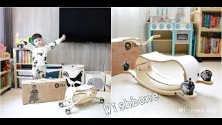 Hu哥玩Wishbone-Flip 飛飛瓢蟲2in1騎乘車