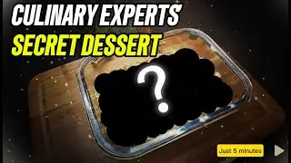 Just 3 ingredients! A quick dessert recipe in 5 minutes! No oven required! You'll love this dessert!