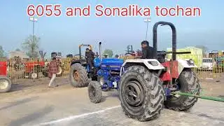 6055 farmtrac jota sestam agup 😋🤣👑 Sonalika 60 full sestam agup 😋🤣