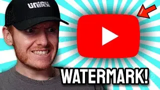How to ADD a Watermark to YOUR YouTube Videos 2025!