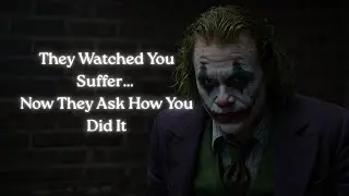 They Watched You Suffer&hellip; Now They Ask How You Did