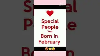 February Month Status|| Birthday Month February 😍||  Shorts ||#shorts #february #2025