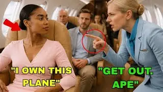 Flight Attendant Slaps Black Woman CEO Unaware She's the Billionaire Owner of the Plane
