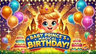 Baby Prince&rsquo;s Magical Birthday Adventure! ✨🎂👑 nursery rhymes in english