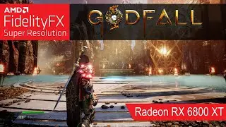Godfall AMD FidelityFX Super Resolution 4K Radeon RX 6800 XT comparison