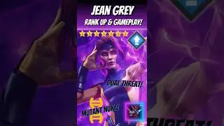MCOC: 7-Star Rank 3 Jean Grey &ndash; Rank Up & Gameplay Showcase! 🧬🧠🔥