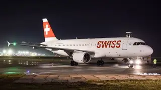 Night Plane Spotting in Katowice Airport - 4/12/2025