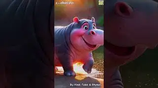 द से दरियाई घोड़ा,Hindi Tales & Rhymes/ Hindi Stories/Hindi Rhymes