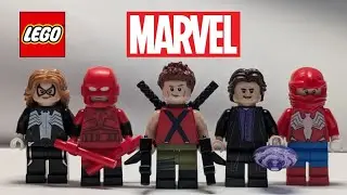 Custom LEGO MARVEL FIGBARF! (Spider-Man, Daredevil, X-Men & more!)