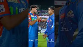 Vignesh with his Chettan from Delhi&nbsp;✨💙 | #MumbaiIndians #PlayLikeMumbai