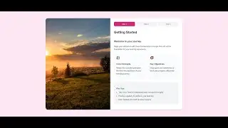 How to Create a Steps Interface Design Using HTML, CSS, and JavaScript | UI Stepper Tutorial
