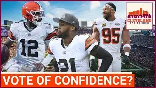 Did Myles Garrett & Denzel Ward spill the secret on who the Browns' starting QB will be in 2026?