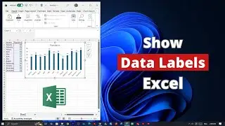 Как включить или отобразить метки данных в Microsoft Excel