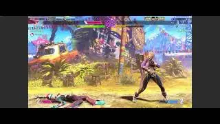 Aki vs Cammy (sorry for the audio delay)