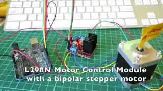Arduino stepper motor control with L298N