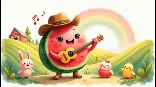 Why You Eat Watermelon? 🍉| Funny Educational Rhyme for Kids (Yodeling Cartoon Story)