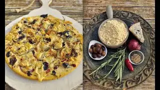 Farinata. Chickpeas Flatbread. Francesco's Farinata