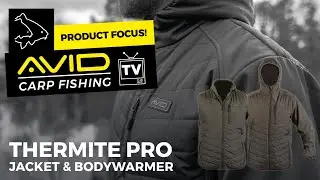 AFFORDABLE CARP FISHING CLOTHING | Thermite Pro Jacket & Body Warmer (Product Focus)