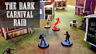 PULP ALLEY Battle Report, the Dark Carnival Raid