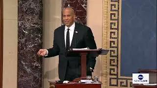 Sen. Cory Booker stages overnight filibuster in Senate to protest Pres. Trump and Elon Musk