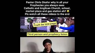 Pastor Chris wetin you day always see close to catholic and Anglican churches? Or school self🤣🤣🤣