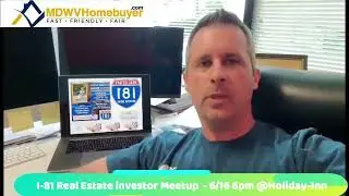 I-81 Real Estate Investor Meetup Topic  -Introduction in Syndicating Real Estate Deals! (June 2022)