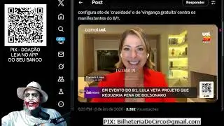 UM RESUMO DO 8 DE JANEIRO DE 2026 - IMPRENSA/LULA/CONGRESSO