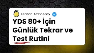 YDS 80+ İçin Günlük Tekrar ve Test Rutini