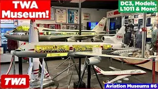 TWA Museum: DC3, L1011, Cutaway Models, & MORE! | Aviation Museums #6