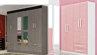 Simple and beautiful wooden 3 door cubinets ans cupboard designes