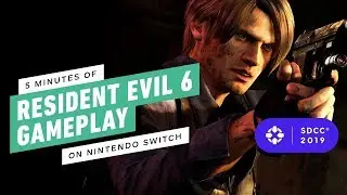 5 Minutes of Resident Evil 6 Gameplay on Nintendo Switch - Comic Con 2019