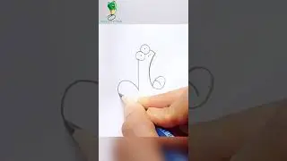 Draw a Cartoon Frog Easily 🐸 | Fun Drawing #Shorts