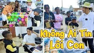 Lôi Con Nhặt Được Số Tiền Lớn NHƯNG KHÔNG AI TIN Lôi Là Người Angola Khi Đi Mua Đồ