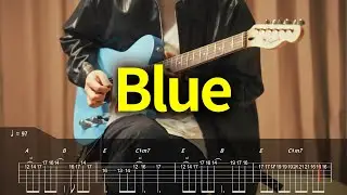 [TAB] Yung Kai - Blue 기타커버【●●○○○】