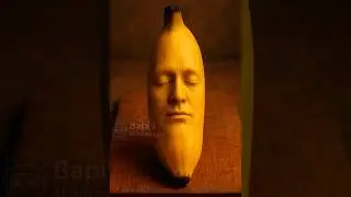&ldquo;Human Banana Eating a Banana &ndash; Surreal Fruit Concept&rdquo; #shorts #ai #viral #trending #human #fruit