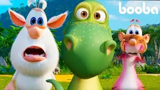 Booba 😎  Passeio com Dinossauro  ⭐ Desenhos Animados Engraçados Para Crianças