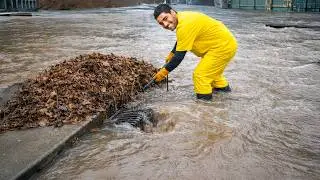 Mud & Trash Removal After Heavy Flood Damage