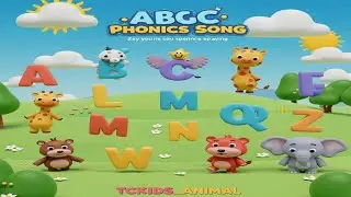ABC Phonics Song 🎵 | Nursery Rhymes & Kids Songs | TCKIDS_ANIMAL