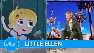 Ellen's New Animated Show 'Little Ellen'!