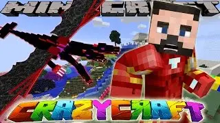 Minecraft CrazyCraft - ATTACKED BY THE QUEEN!!!