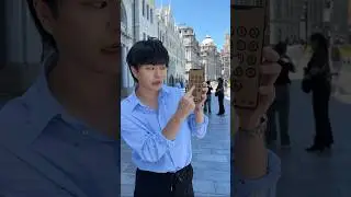 PLAY MUSIC ON ONE&rsquo;S CARDBOARD CELL-PHONE！#asmr