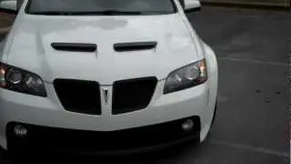 Plastidip G8 GT wheels white with silver metalizer