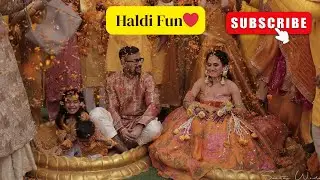 This Haldi Ceremony Was FULL OF FUN 😍💛 | Wedding Vlog