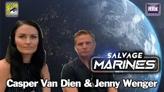 Casper Van Dien & Jenny Wenger | Salvage Marines | SDCC 2022